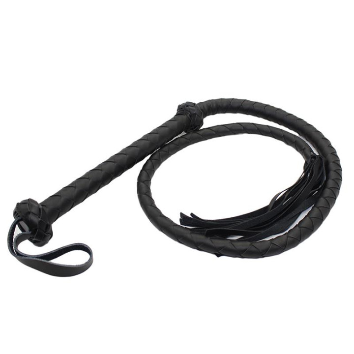 Látigo Doble Trenzado 150 cm de Latetobed Bdsm Line | VibraZon