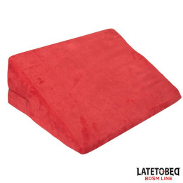 Cojín para Posiciones de Espuma con Funda Lavable con Cremallera de Latetobed Bdsm Line | VibraZon