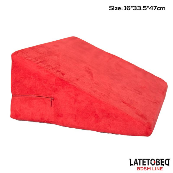 Cojín para Posiciones de Espuma con Funda Lavable con Cremallera de Latetobed Bdsm Line | VibraZon