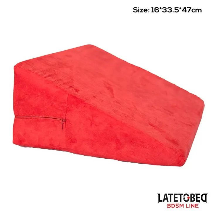 Cojín para Posiciones de Espuma con Funda Lavable con Cremallera de Latetobed Bdsm Line