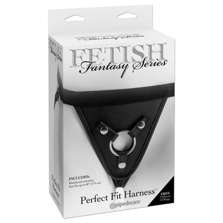 Arnés Perfect Fit Negro de Fetish Fantasy Harness