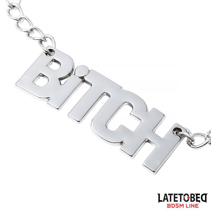 Pinzas para Pezones con Cadena - Bitch de Latetobed Bdsm Line | VibraZon