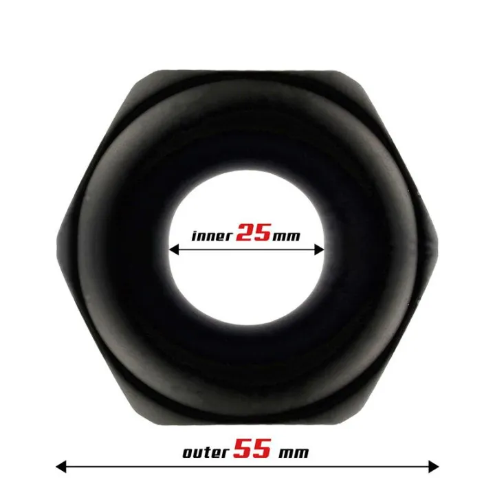 Anillo para el Pene Nut Silicona Líquida 25 mm de Beast Rings