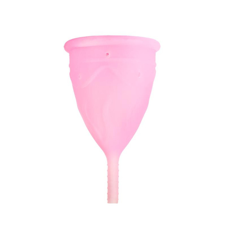 Copa Menstrual Ève Rosa Talla L Silicona Platino de Femintimate | VibraZon