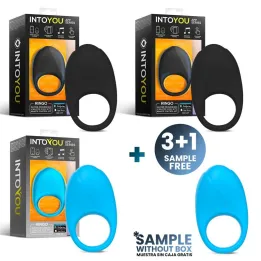 Pack 3+1 Ringo Ringo Anillo Vibrador con APP de Intoyou App Series