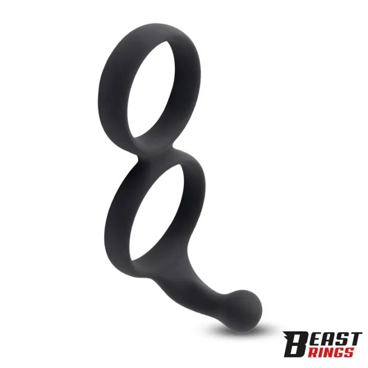 Anillo Doble Silicona Solida 50/40 mm de Beast Rings