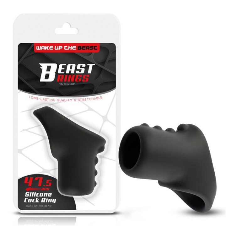 Anillo para el Pene Silicona Liquida 47.5 mm de Beast Rings | VibraZon
