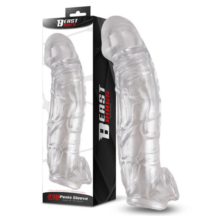 Funda para el Pene 23 cm de Beast Rings | VibraZon