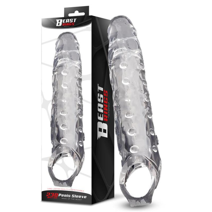 Funda para el Pene 23 cm de Beast Rings | VibraZon