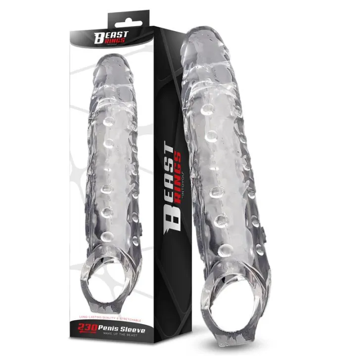 Funda para el Pene 23 cm de Beast Rings