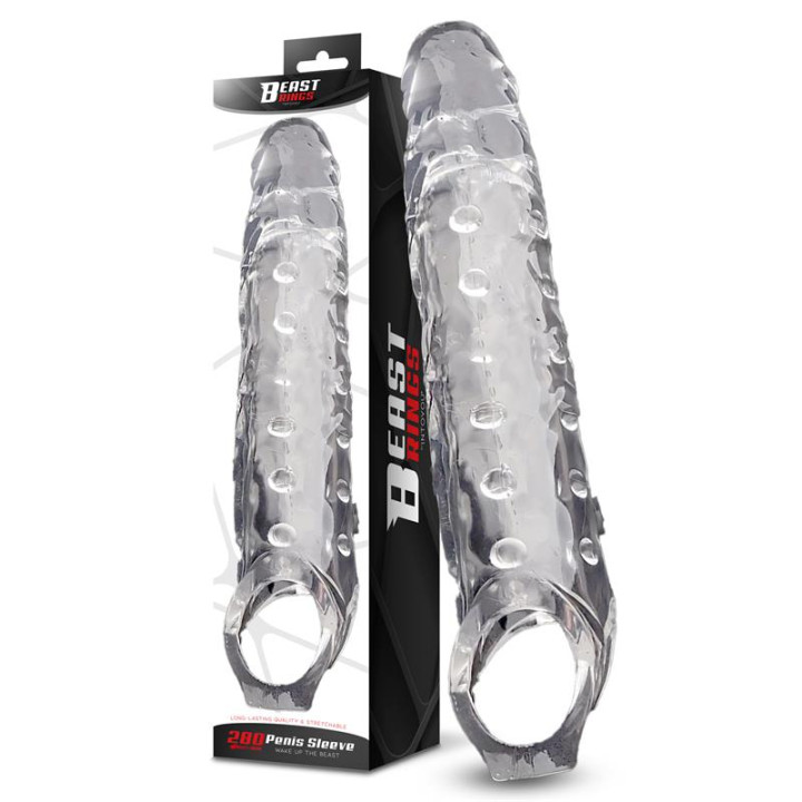 Funda para el Pene 28 cm de Beast Rings | VibraZon