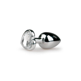 Plug de Aluminio No. 2 - Plata/Transparente de Easytoys | VibraZon
