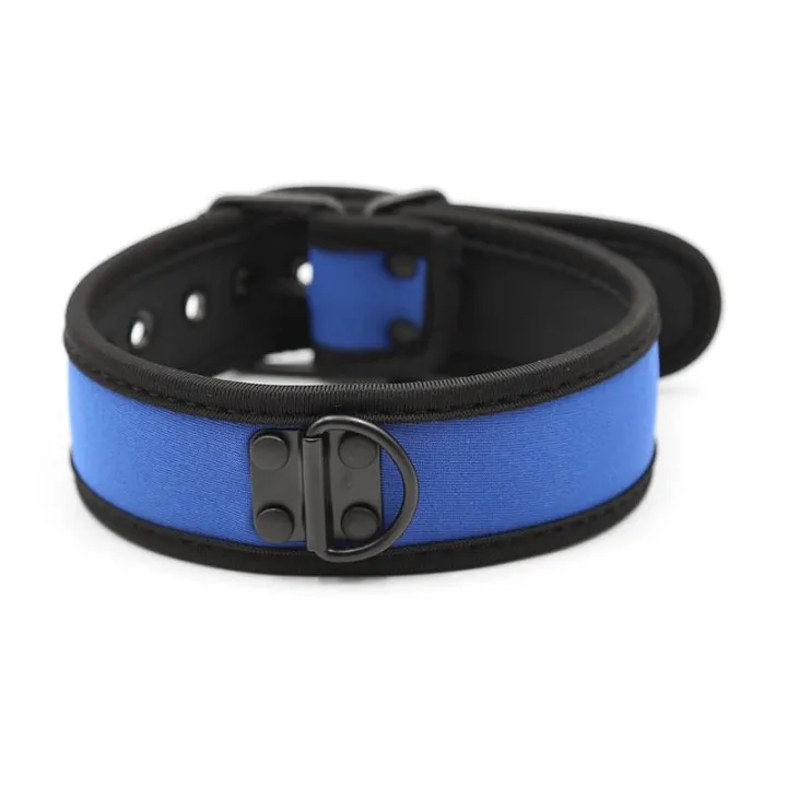 Collar de Neopreno Ajustable Azul de A-Gusto