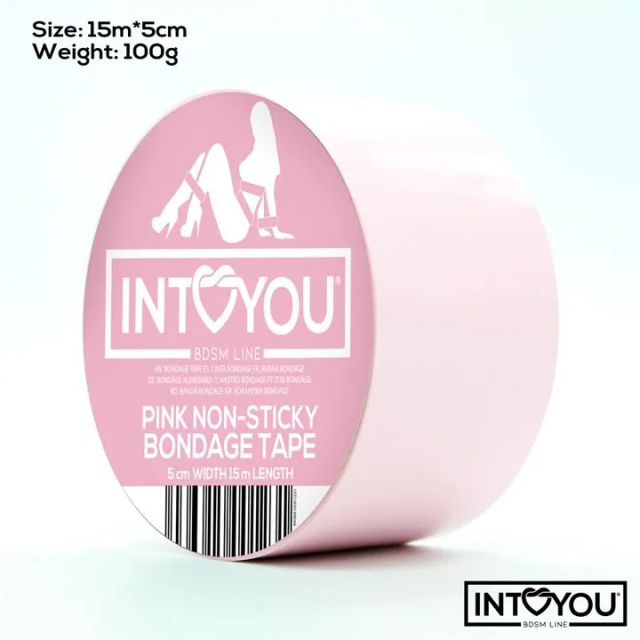 Cinta de Bondage No Pegajosa 15 metros de Intoyou Bdsm Line