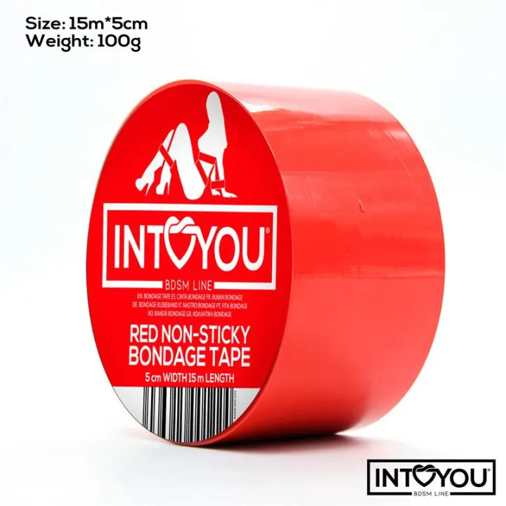 Cinta de Bondage No Pegajosa 15 metros de Intoyou Bdsm Line