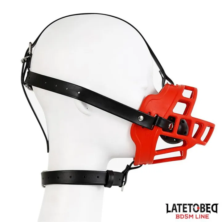 Bozal con Mordaza Ajustable de Latetobed Bdsm Line