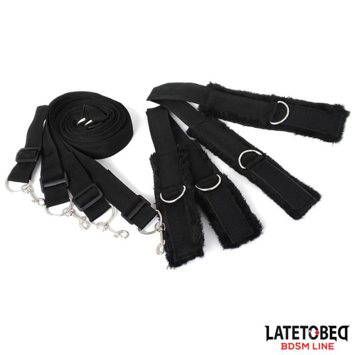 Restricciones para la Cama Ajustable de Latetobed Bdsm Line | VibraZon