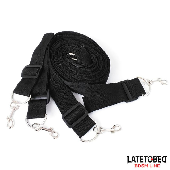 Restricciones para la Cama Ajustable de Latetobed Bdsm Line | VibraZon
