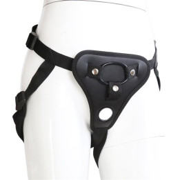 Arnés de Neopreno con Aro de Silicona Ajustable de Latetobed Bdsm Line | VibraZon