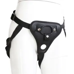 Arnés de Neopreno con Aro de Silicona Ajustable de Latetobed Bdsm Line