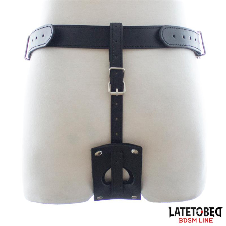 Cinturón Castidad Tipo Tanga Ajustable de Latetobed Bdsm Line | VibraZon