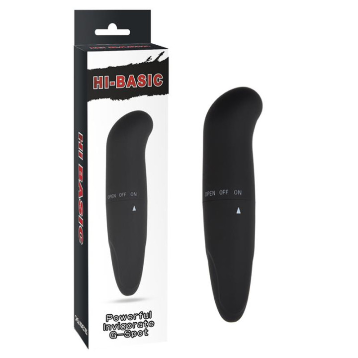 Vibrador Invigorate Punto G Negro de Chisa | VibraZon