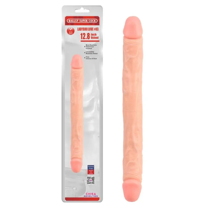 Dildo Ladybro Love N3 32.5 x 3.5 cm Natural de Chisa