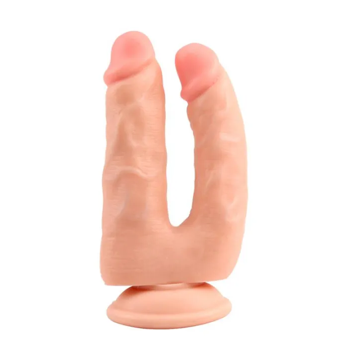Dildo Doble Bromeo N3 Natural de Chisa
