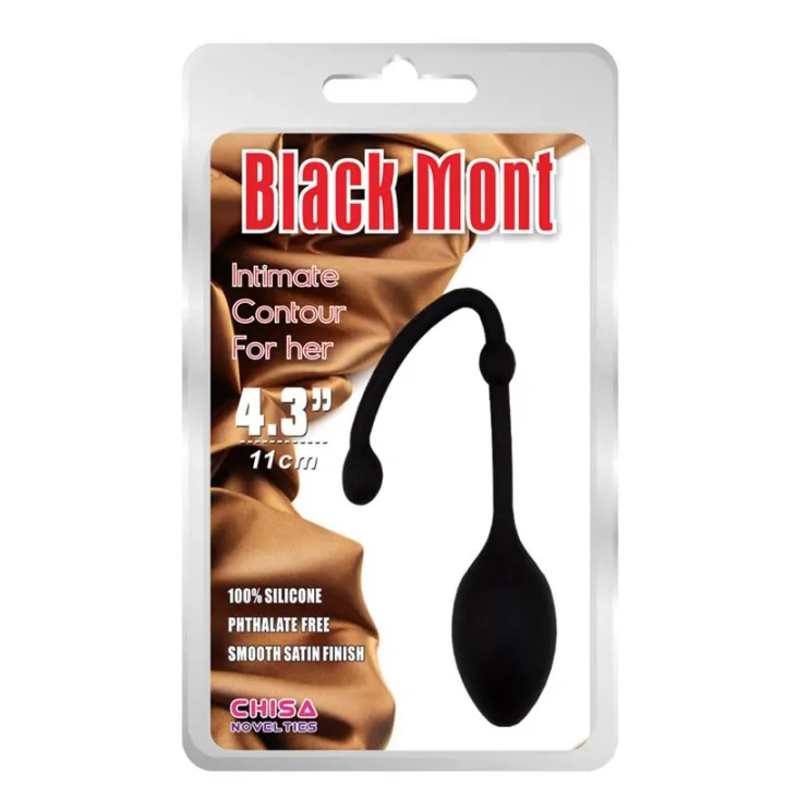 Bola Vaginal Kiss iOrgasm Silicona Negro de Chisa