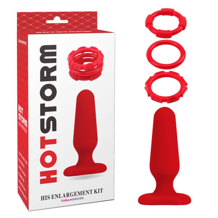 Kit His Enlargement Rojo de Chisa | VibraZon