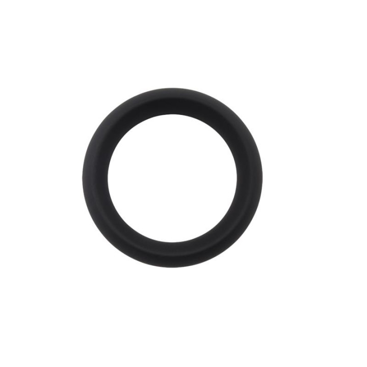 Anillo para el Pene Infinity Silicona L Negro de Chisa | VibraZon