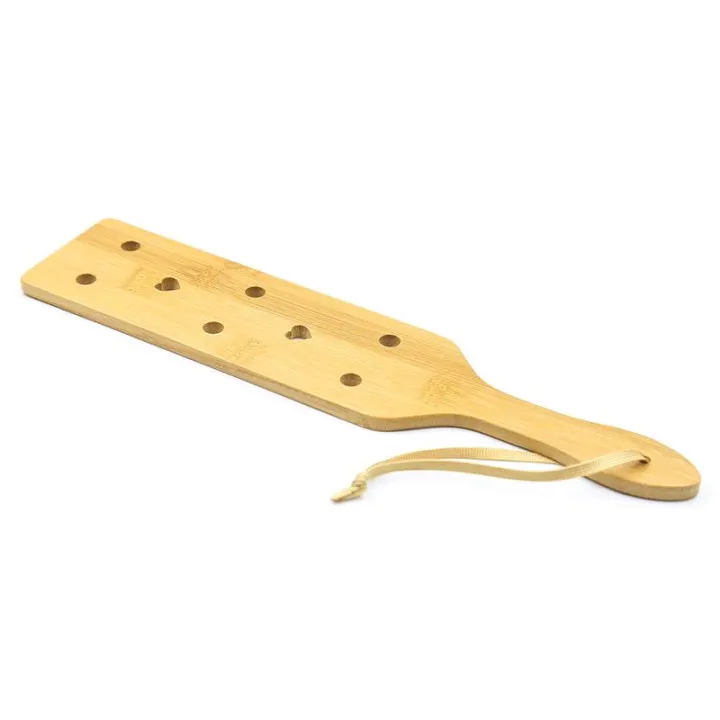 Pala de Bambú con Corazones 33 cm de Latetobed Bdsm Line