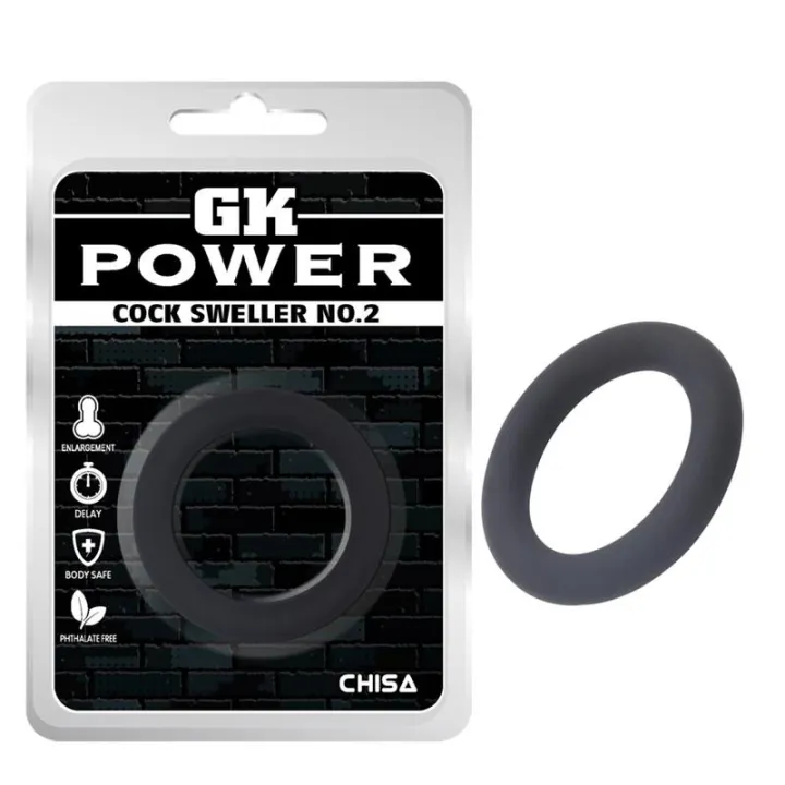 Anillo para el Pene Sweller No.2 Silicona 4 cm de Chisa
