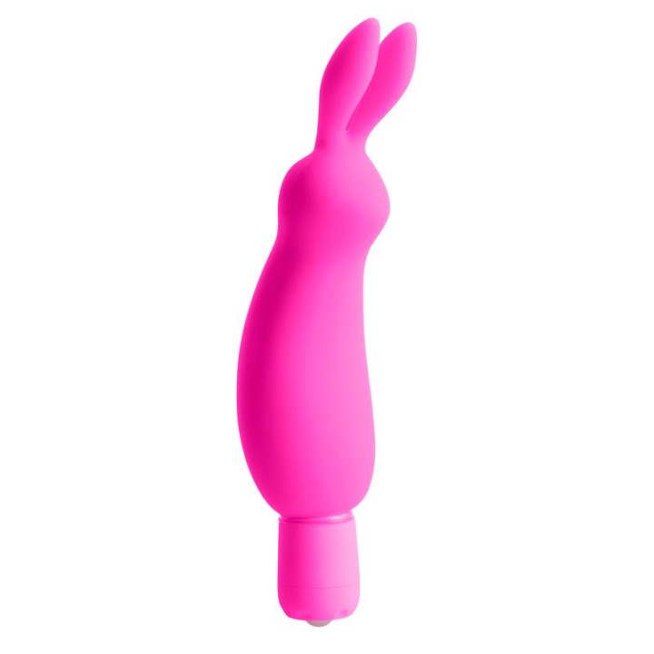 Neon Mini Vibrador Luv Bunny Rosa | VibraZon