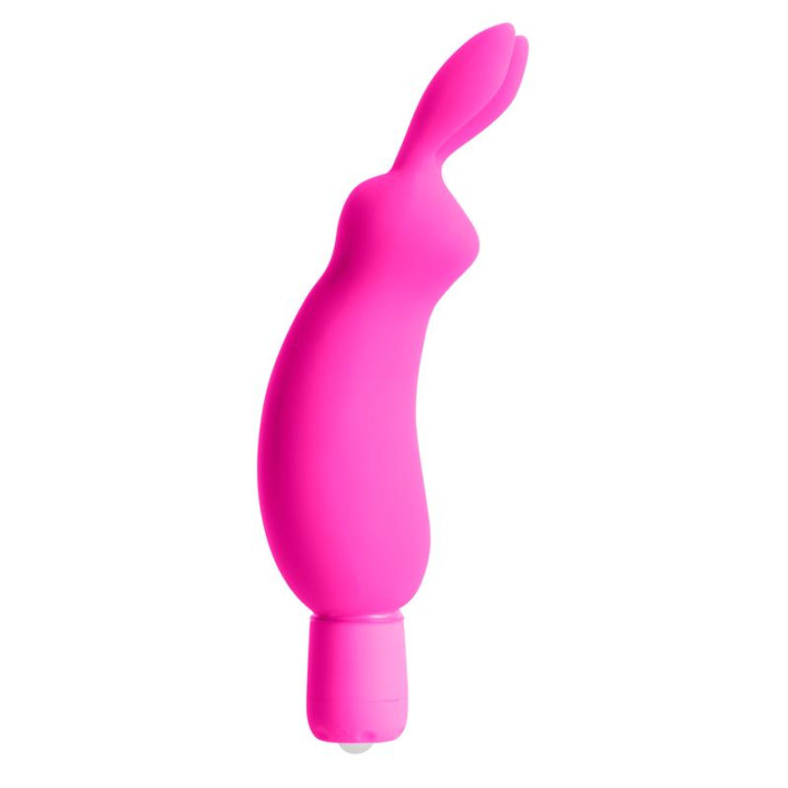 Neon Mini Vibrador Luv Bunny Rosa | VibraZon