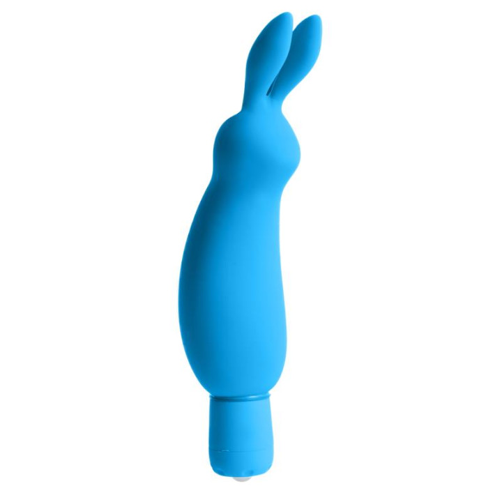 Neon Mini Vibrador Luv Bunny Azul | VibraZon