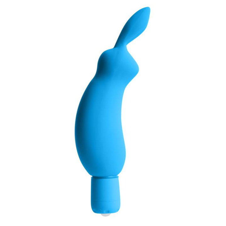 Neon Mini Vibrador Luv Bunny Azul | VibraZon