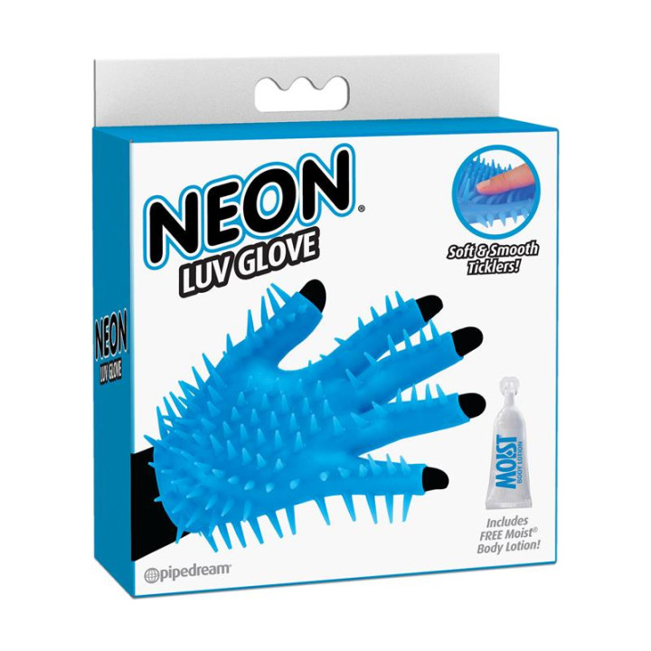 Neon Guantes Estimualadores Azul | VibraZon