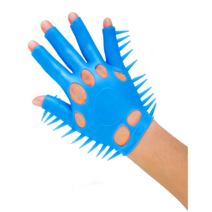 Neon Guantes Estimualadores Azul | VibraZon