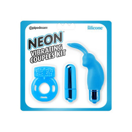 Neon Kit para Parejas Color Azul | VibraZon