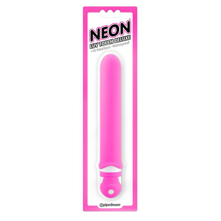 Neon Vibrador Luve Touch Deluxe Rosa | VibraZon