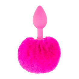 Plug Anal con Cola Rosa de Neon | VibraZon