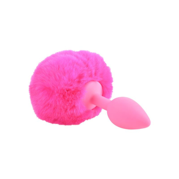 Plug Anal con Cola Rosa de Neon | VibraZon