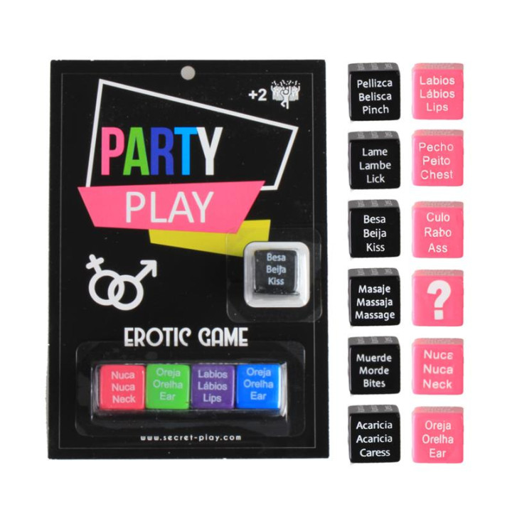 Secret Play 5 Dados Party Play | VibraZon