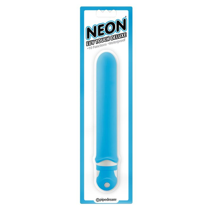 Neon Vibrador Luv Touch Deluxe Azul | VibraZon