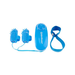 Neon Mini Vibrador para el Dedo Azul | VibraZon