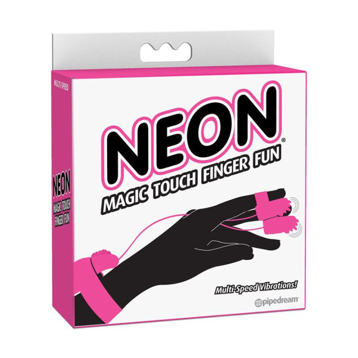 Neon Mini Vibradores para el Dedo Rosa | VibraZon