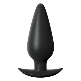 Plug Anal con Peso Interno Negro de Anal Fantasy Elite | VibraZon