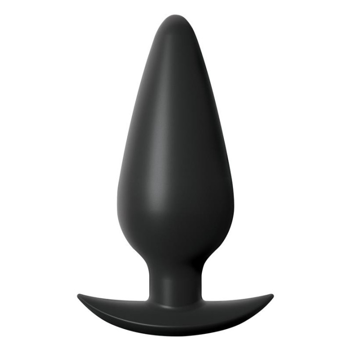 Plug Anal con Peso Interno Negro de Anal Fantasy Elite | VibraZon