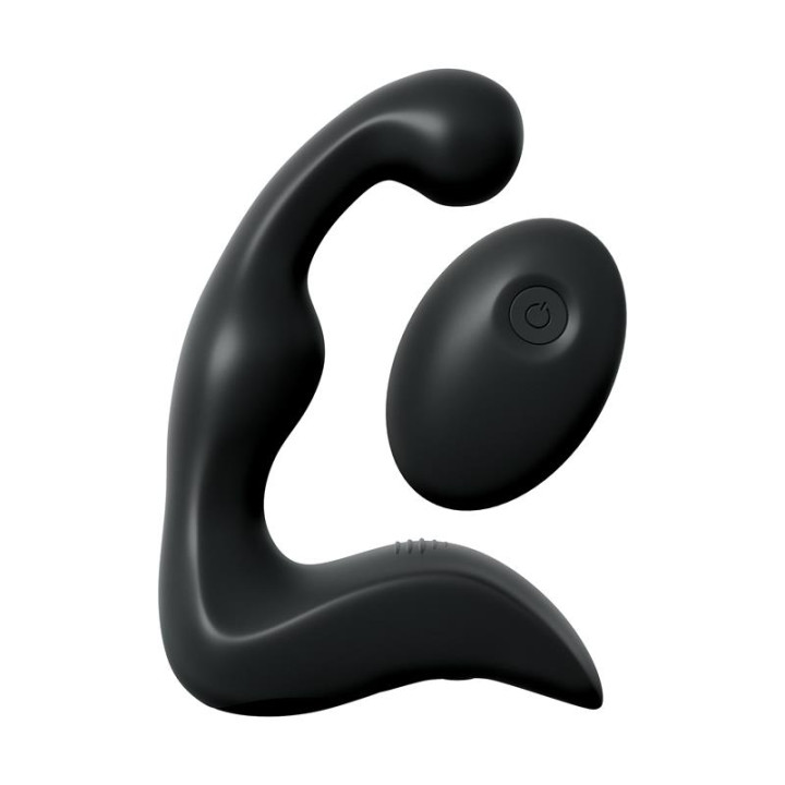 Masajeador Prostático con Vibración Negro de Anal Fantasy Elite | VibraZon